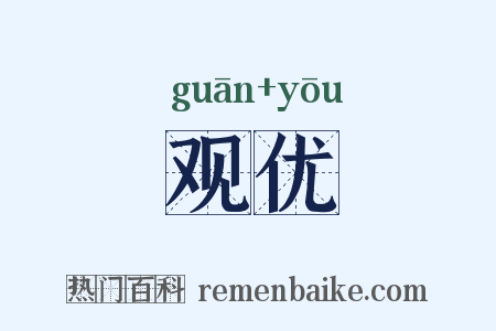观优是什么意思的图片